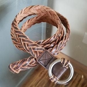 Lucky Brand Skinny Braided Belt